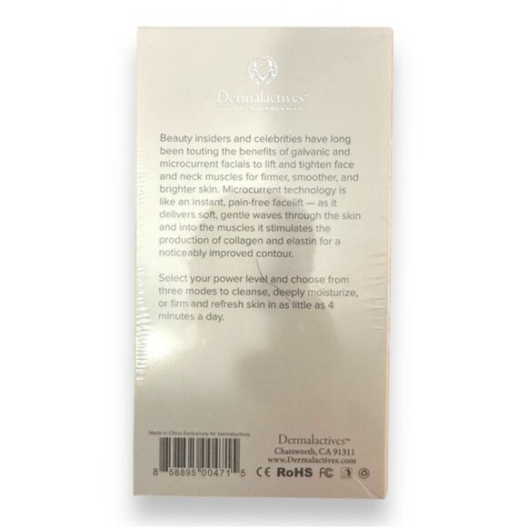 🆕 NWT Dermalactives Microcurrent Facial Toning Device - Picture 4 of 4
